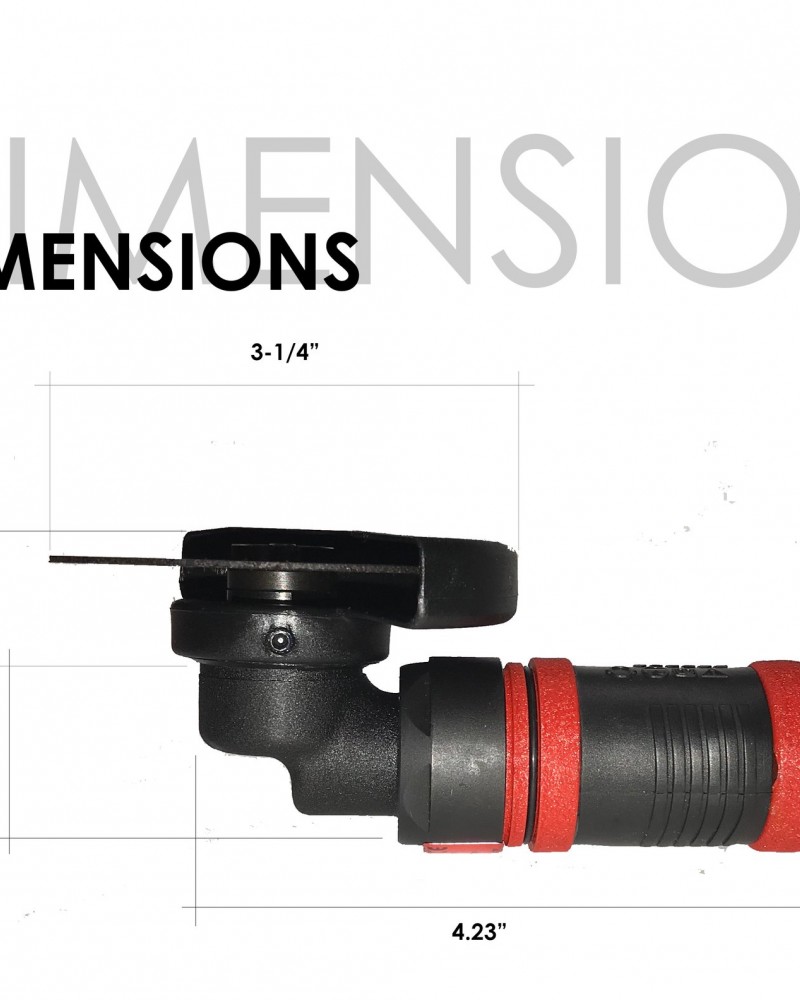 Mini 3-Inch Low-Profile Cut-Off Tool – 16,500 RPM